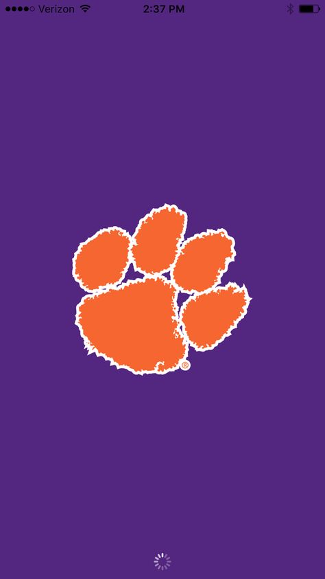 The Paw says it all!! Clemson Wallpaper, Clemson Tigers Wallpaper, Tiger Wallpaper Iphone, Clemson Logo, Tigers Wallpaper, Clemson Paw, Tiger Paw Print, Clemson Tiger Paw, Painted Mailbox