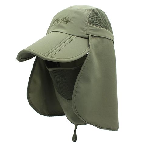 PRICES MAY VARY. 100% Polyester Imported Buckle closure Hand Wash Only Sun Protection: 10cm long bill, front with mesh mask, back with 25cm length neck flap, effectively keeping the rays from face and neck, full cover hat Adjustable: baseball cap with elastic buckle, small size 50-54cm for kids age 3T to 8T, large size 55-60cm for most adult Comfortable to wear: 100% quick dry lightweight polyester, cap and mesh part with mesh design, breathable and vent, cooling Packable, detachable parts as be Jungle Hat, Sun Cap, Sun Hat, Wide Brimmed, 360 Degree, Ultra Violet, Sun Hats, Army Green, Baby Book