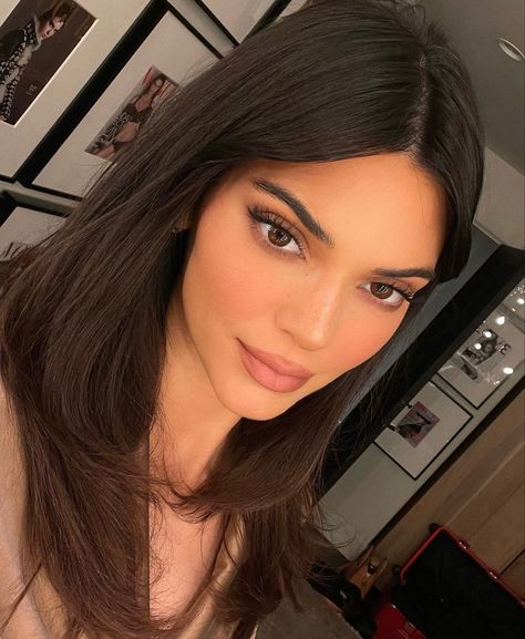 Brown Eyes, Kendall Jenner, Long Hair, A Woman, Hair, On Instagram, Instagram