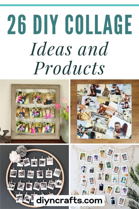 26 DIY Photo Collage Ideas and Products