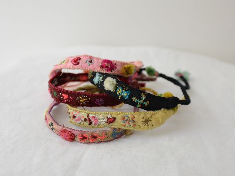 Ribbon Bracelet, Embroidered Bracelet, Fiber Art Jewelry, Embroidered Ribbon, Bonnet Cap, Ribbon Bracelets, Fabric Bracelets, Craps, Shoes For Leggings