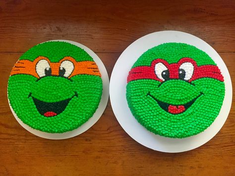 Tmnt Teenage Mutant Ninja Turtles buttercream birthday cakes Leo Raphael J. P. Bakes Ninja Turtles Buttercream Cake, Ninja Turtle Birthday Cake, Ninja Turtles Cake, Teenage Mutant Ninja Turtle Cake, Turtles Cake, Tmnt Cake, Slab Cake, Buttercream Birthday Cake, Turtle Birthday Parties