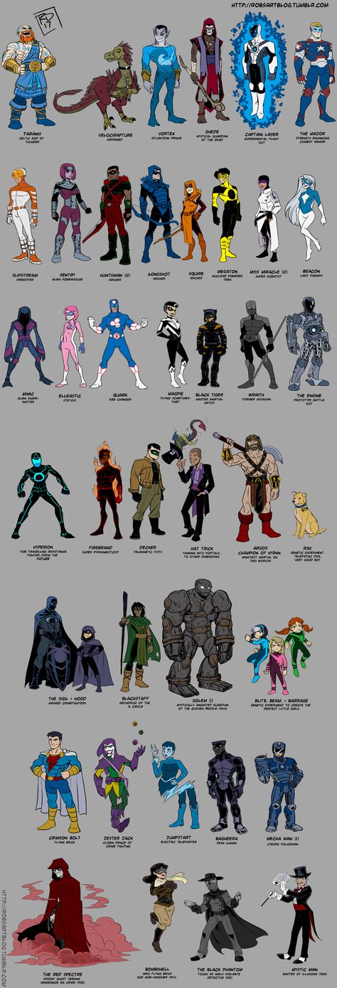 Superhero stack by RobD2003 Superhero Design Inspiration, Superhero Character Inspiration, Gravity Superhero Concept, Space Villain Concept Art, Super Villains Oc, Animal Superhero Character Design, Archer Superhero Oc, Street Level Superhero Concept, New Superhero Concept Art