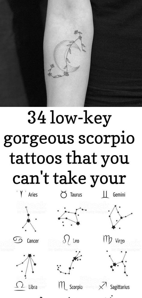 220+ Scorpio Tattoo Designs (2022) Zodiac Symbol, Horoscope Sign & Constellation Scorpio Female, Aesthetics Tattoo, Tattoo Horoscope, Scorpio Tattoos, Star Constellation Tattoo, Horoscope Tattoo, Tattoo Universe, Small Best Friend Tattoos, Scorpio Constellation Tattoos