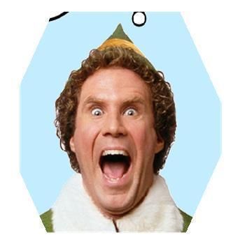 Buddy The Elf Wreath Diy, Buddy The Elf Clipart, Funny Horse Face, Elf Classroom, Elf Clipart, Classroom Window, Christmas Elf Costume, Elf Face, Elf Movie