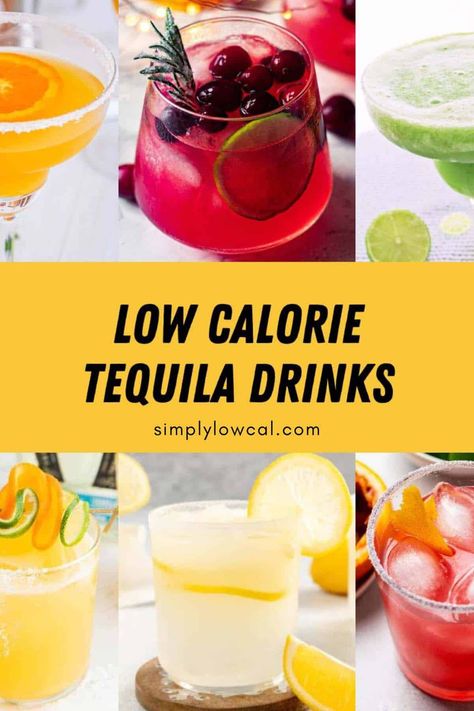 Do you want to to enjoy tequila without feeling the calorie overload? These Low Calorie Tequila Drinks bring all the flavor and none of the guilt. Low Cal Tequila Drinks, Healthy Tequila Drinks, Low Calorie Drinks Alcohol, Low Calorie Liquor, Low Calorie Tequila Drinks, Low Calorie Alcohol, Low Calorie Alcoholic Drinks, Kitchen Cheat Sheets, Healthy Alcoholic Drinks