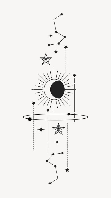 Stars Aesthetic Drawing Simple, Aesthetic Stars Drawing, Desings Aesthetic For Project, Stars Aesthetic Drawing, Line Art Stars, Aesthetic Vector Art, Star Drawing Aesthetic, Star Line Art, Stars Line Art