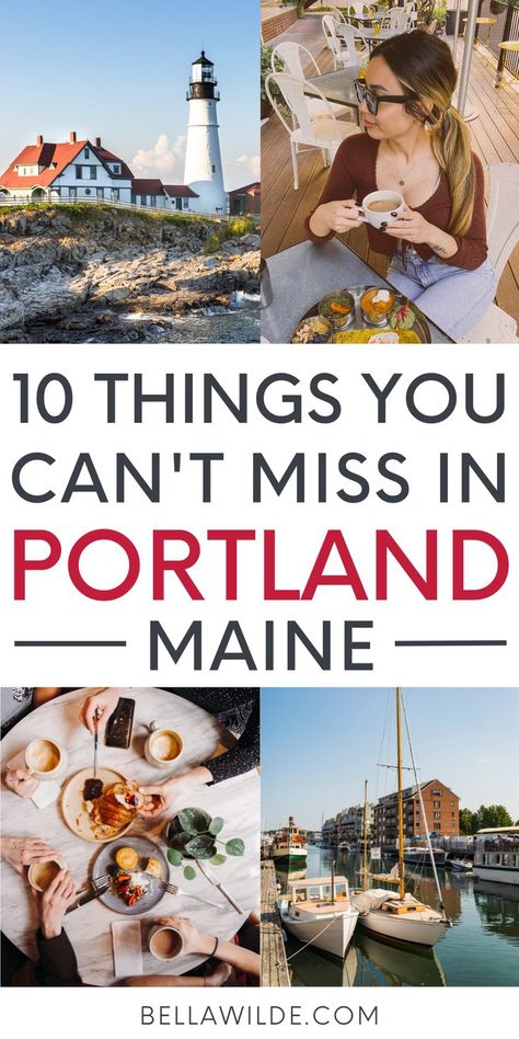 Travel Portland Maine, 3 Days In Portland Maine, Portland Maine Food Guide, Traveling To Maine, Maine Weekend Trip, Best Things To Do In Portland Maine, Trips To Maine, Road Trip From Portland Maine To Bar Harbor, Portland Maine November