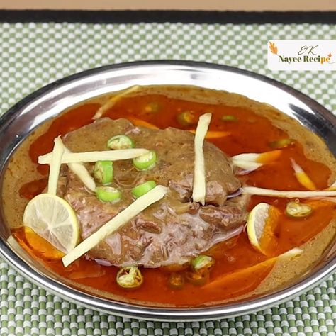 Beef Nihari, Nihari Recipe, Restaurant Recipes, Street Food, Cooking Recipes, Bee, Restaurant