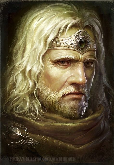 Old King Uther Pendragon, Eric Bana, Heroic Fantasy, Fantasy Portraits, Male Character, Human Male, Fantasy Male, Story Characters, Jrr Tolkien