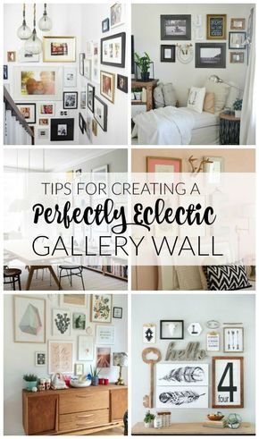 AWESOME tips and INSPIRATION for creating the perfect eclectic gallery wall!  Little House of Four Apartment Wall Decor, Apartment Walls, Picture Gallery Wall, Gallery Wall Layout, Eclectic Gallery Wall, Photo Wall Gallery, Gallery Wall Inspiration, Gallery Wall Living Room, Regal Design