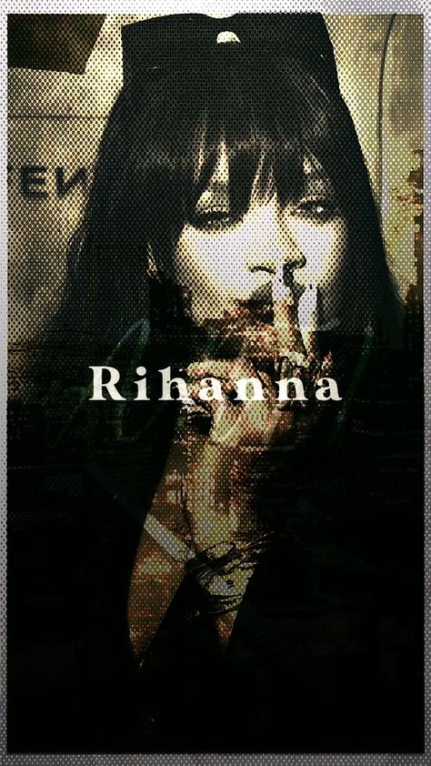 Rihanna Vintage Poster, Rihanna Album Poster, Rhianna Poster Vintage, Rhianna Posters, Poster Inspo Bedroom, Rihanna Poster Aesthetic, Rhianna Aesthetic Wallpaper, Music Artist Aesthetic Wallpaper, Grunge Poster Aesthetic