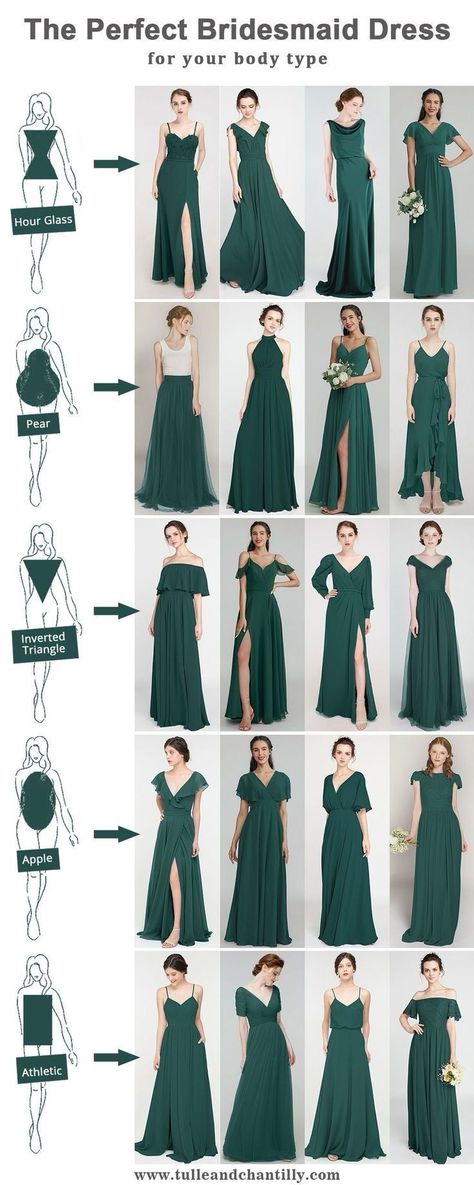 Emerald Green Bridesmaid Dresses, Fesyen Rambut, Designer Bridesmaid Dresses, Maid Of Honour Dresses, Fashion Design Patterns, Bridesmaid Dress Styles, Green Bridesmaid, Green Bridesmaid Dresses, Quick Outfits