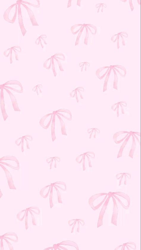 Pink Bows, For Wallpaper, Pink Wallpaper, Pink Background, Aesthetic Wallpaper, Light Pink, Pattern, Fabric, Closet