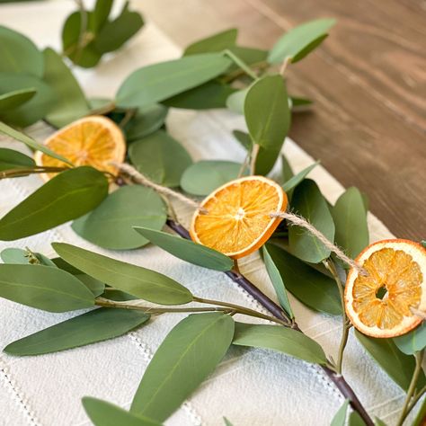 Orange Garlands, Dehydrated Orange Slices, Dried Orange Garland, Orange Wedding Decorations, Orange Centerpieces, Garland Centerpiece, Boho Garland, Wedding Decor Boho, Fruit Wedding