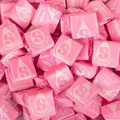 Amazon.com : Starburst Fruit Chews Only Pink Strawberry Limited Edition Family Bulk Pack 3lb (48oz) : Grocery & Gourmet Food Foto Muro Collage, Fruit Chews, Pink Starburst, Online Candy Store, Tout Rose, Pink Fruit, Baby Pink Aesthetic, Stickers Kawaii, All Pink