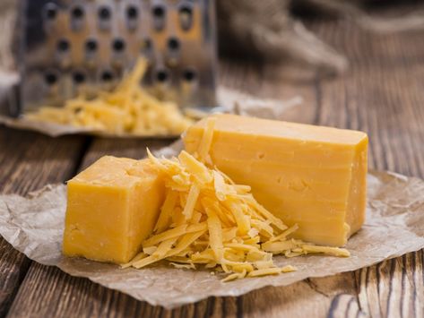 You can never have too much cheese. Freezing Cheese, Freeze Cheese, Easy Baked Spaghetti Recipe, Ham Chowder, Cheddar Potatoes, Meat Lasagna, Vegan Cheese Recipes, Hot Cheese, Queso Cheddar