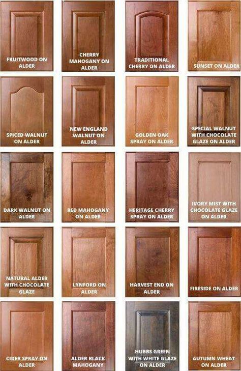 wood stain chart, alder stain colors, knotty alder stain colors Knotty Alder Pantry Door, Alder Stained Kitchen Cabinets, Dark Stained Knotty Alder Cabinets, Wood Cabinet Colors Kitchen, Kitchens With Knotty Alder Cabinets, Knotty Alder Stain Colors Wood Cabinets, Knotty Alder Door Stain Colors, Timeless Kitchen Cabinets Wood, Bathroom Cabinet Stain Colors