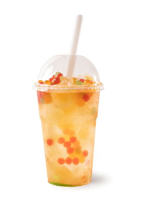 Milk Fruit, Fruit Syrup, Pearl Tea, Tapioca Pearls, In Addition, The Tea, Bubble Tea, Coffee Cake, Syrup