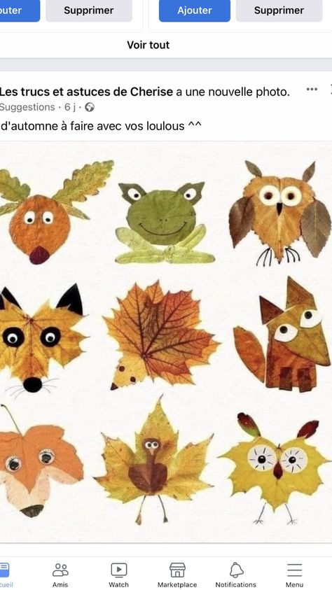 Crafts For Kids Animals, Leaf Crafts For Kids, Crafts For Kids Fall, Nature Crafts Kids, Leaf Art Diy, Wall Art Projects, Autumn Leaves Craft, Leaf Projects, Leaf Animals