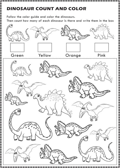 Free Printable Dinosaur Worksheets Dinosaur Worksheets, Dinosaur Coloring Sheets, Dinosaur Template, Dinosaur Activities Preschool, Dinosaurs Preschool, Dinosaur Printables, Activity Sheets For Kids, Dinosaur Pictures, Free Printable Activities