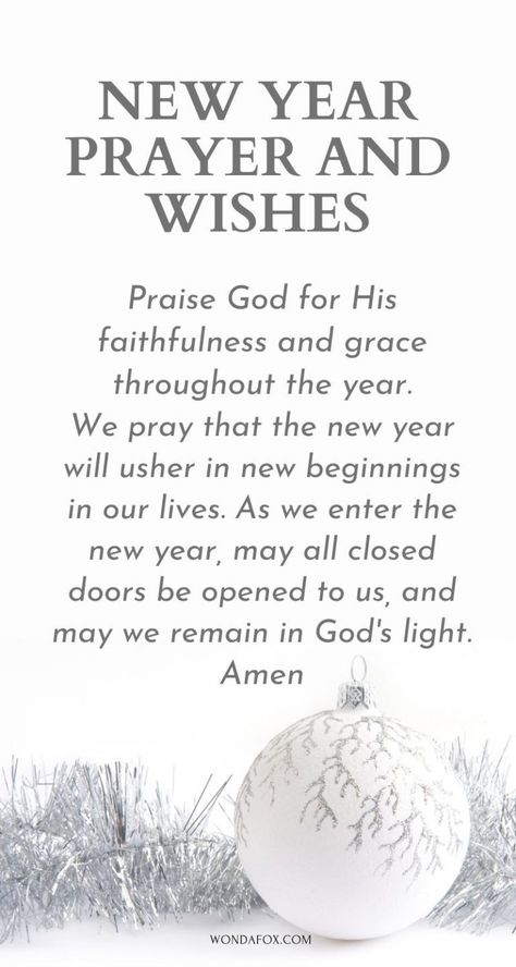 8 Important New Year Prayers - Wondafox New Year Prayers, Psalm Magic, New Year Motivational Quotes, New Years Prayer, New Year Wishes Quotes, Year Wallpaper, Sending Prayers, Happy New Year Message, Father God