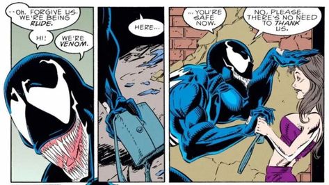 Venom: Lethal Protector (1993 comic book) Retrospective Review - HubPages Venom Lethal Protector, Lethal Protector, Creepy Comics, Top 10 Anime, Symbiote Spiderman, Venom Spiderman, Comic Book Villains, Superhero Memes, Spectacular Spider Man