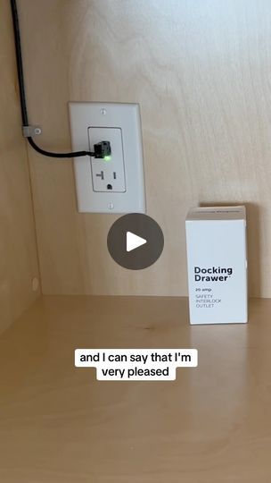 80K views · 121 comments | Canadian kitchen game-changer! Adam’s Docking Drawer install powers appliances safely inside cabinets. 🇨🇦🔋

Adam had been waiting years for a Canadian code-compliant solution 🇨🇦💡 for adding power inside cabinets. His suppliers were only able to provide him a 10 amp solution when he needed 20 amps to safely power small appliances.

Adam installed two 20 amp Safety Interlock Outlets with Corner Mount Limit Switches to create this appliance garage.

⚡ The Corner Mount Limit Switch mounts in the corner of a cabinet and senses the door position, de-energizing the outlet and connected devices when the cabinet door is closed. Docking Drawer Safety Interlock Outlets are cETL certified for use in Canada.

Here’s what Adam added: 
“Even after I read that your product Green Kids Rooms, Docking Drawer, Vintage Trailer Remodel, Appliance Garage, Kitchen Games, Inside Cabinets, Vintage Campers, Trailer Remodel, Vintage Trailer