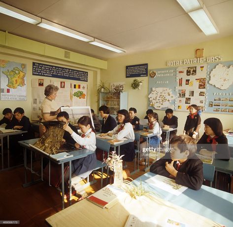 French Language, In High School, Still Image, 1970s, High School, Presentation