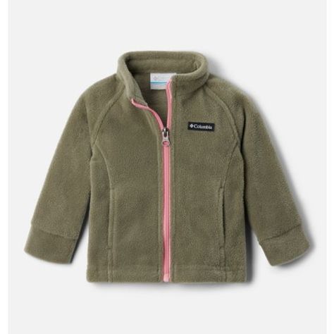 Girls' Green This Benton Springs Fleece Jacket Is The Perfect Insulation From Spring Through Winter. Patagonia Baby, Baby Patagonia, Patagonia Fleece Jacket, Patagonia Kids, Toddler Jacket, Tricot Fabric, Patagonia Fleece, Kids Fleece, Recycled Polyester Fabric