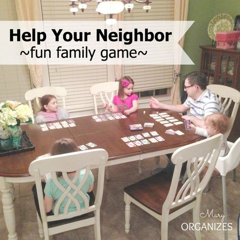 GAME: Help Your Neighbor! {FREE PRINTABLE} - creatingmaryshome.com Chuck Box Plans, Outdoor Games To Play, Camping Chuck Box, Love Board, Family Night, Childrens Church, Family Game, Kids Play, Fun Family