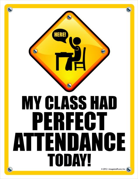 Show your school your class had Perfect Attendance! (http://www.imagestuff.com/programs/perfattend)                                                                                                                                                                                 More Perfect Attendance Ideas, Attendance Board Ideas, Incentives For Students, Attendance Matters, Attendance Ideas, Attendance Incentives, Attendance Board, Motivate Students, School Products