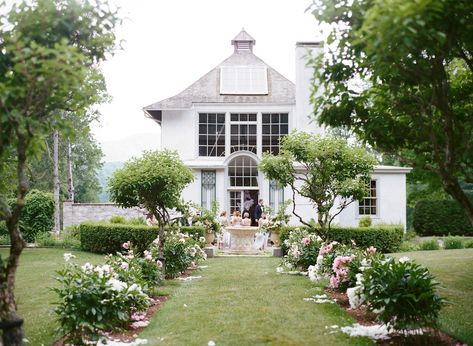 The Best and Most Picturesque Wedding Venues in New England - Over The Moon Berkshires Wedding, New England Wedding Venues, England Wedding Venues, Stockbridge Massachusetts, Massachusetts Wedding Venues, New England Garden, The Berkshires, New England Wedding, Vermont Wedding