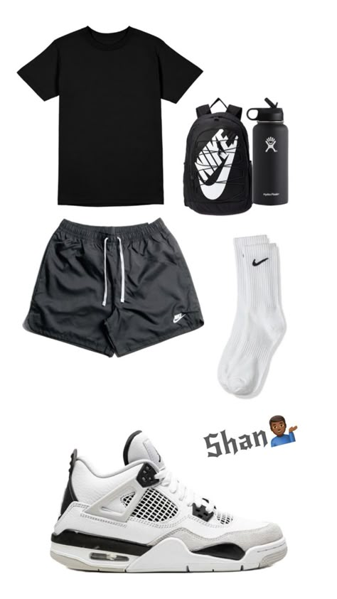 YagidmanFits Casual Athletic Outfits, Training Outfit, Trendy Boy Outfits, Everyday Casual Outfits, Basketball Clothes, Dope Outfits For Guys, Gym Fits, Mens Trendy Outfits, Outfit Inspo Casual