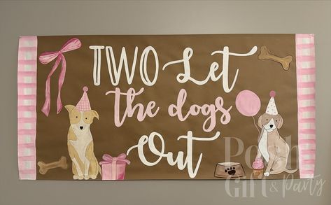 A few Monday favorites are on the way! October dates are filling fast, so don’t wait! Order at the link in bio 🎉 #handpaintedbanner #brownpaperbanner #custombanner #birthdaybanner October Dates, Painted Banner, Second Birthday Ideas, 2nd Birthday Party Themes, Dog Birthday Party, Dog Party, Puppy Party, Dog Birthday, The Dogs