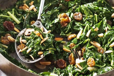 Try this tasty silverbeet side dish to brighten up weeknight meals. Silverbeet Recipes Side Dishes, Silverbeet Recipes, Harvest Ideas, Sides Recipes, Domestic Bliss, Hot Sausage, Beet Recipes, Vegan Nutrition, Spinach Recipes