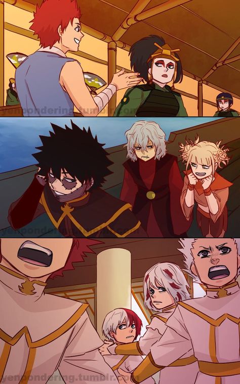 Yaoi, Fluff, Ships, AUs, and crossovers of BNHA pics!  [None of the f… #fanfiction #Fanfiction #amreading #books #wattpad Mha X Atla, Mha Crossover, Avatarul Aang, Susanoo Naruto, Hiro Big Hero 6, Gato Anime, My Hero Academia 2, Familia Anime, Avatar The Last Airbender Art