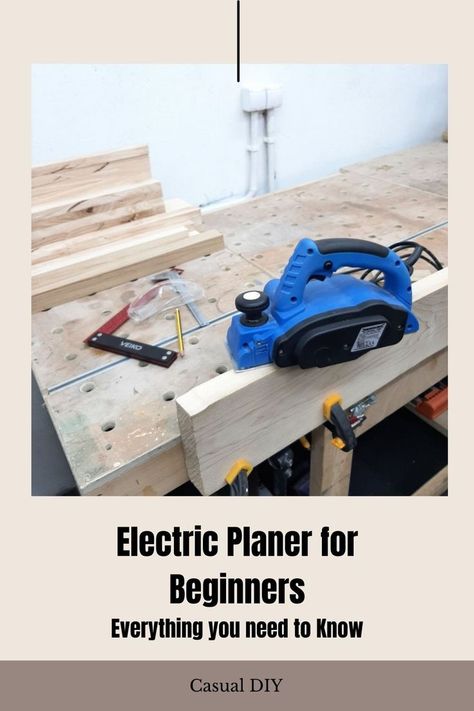 Electric Planer for Beginners. In this video you will find out how this tool is built, what features it has and most importantly how to use it correctly. Check out the video! Workshop Setup, What Sells On Etsy, Electric Planer, Woodworking Accessories, Used Woodworking Tools, Tool Board, Woodworking Tools For Beginners, Essential Woodworking Tools, Carpentry Skills