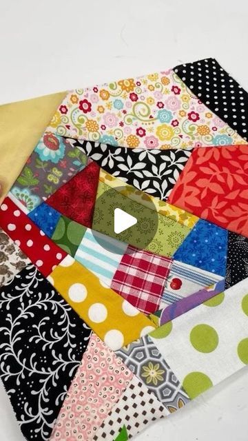 Free Quilt Patterns Using Scraps, How To Make A Scrappy Quilt, Scrap Fabric Ideas Projects, Scrap Patchwork Quilts, Crazy Patchwork Tutorial, How To Make Patchwork Fabric, Scrap Quilting Ideas Leftover Fabric, Quilting With Scraps, Crumb Quilting Tutorials