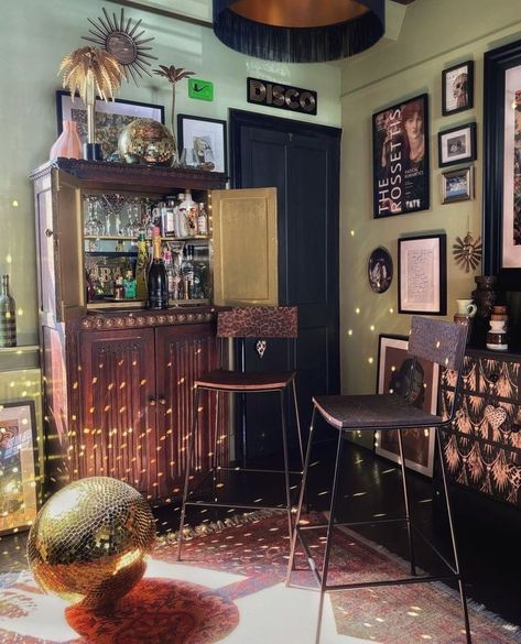 Rockett St George (@rockettstgeorge.co.uk) • Instagram photos and videos Rockett St George Interiors, Boho Glam Interior Design, Rock Kitchen, Bohemian Witch, Glam Interior Design, Glam Interior, Witch Home, Disco Queen, Rockett St George