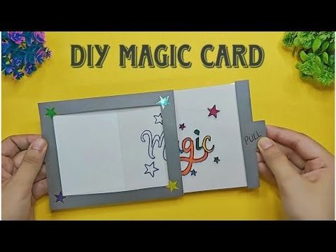 (1) DIY Magic Card | How to make a Magic Card | Step by Step Tutorial #deepartgallery #viral #diy #art - YouTube How To Make Magic, Magic Birthday, Magic Gift, Paper Magic, Deep Art, Art Youtube, Card Tutorial, Birthday Cards Diy, Love Cards