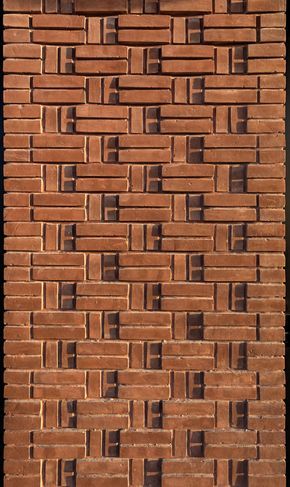 Raj Villa,© Mohammad Hassan Ettefagh Brick Bonds, Brick Wall Texture, Brick Cladding, Brick Detail, Brick Art, Brick Masonry, Brick Texture, Brick Architecture, Brick Facade