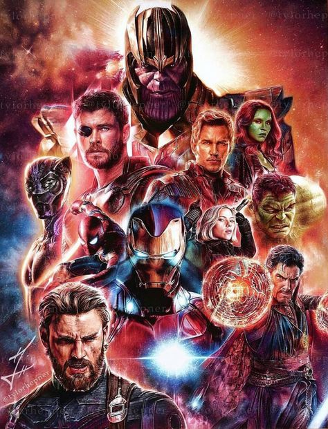 Infinity War fan art Supreme Characters, Thor Wallpaper, Marvel Ultimate Alliance, Marvel Room, Avengers Drawings, Infinity Wallpaper, Arrow Verse, Amazing Movies, Avengers Art