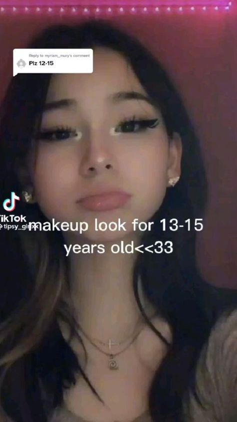 How To Do Easy Makeup, How To Get Good At Makeup, 13 Teen Year Old Makeup Looks, Makeup Ideas No Foundation, Makeup For Freshman Highschool, Cute Easy Makeup Looks Natural, Easy Beginner Makeup Looks, Make Up For 7th Grade, Cute And Simple Makeup Looks