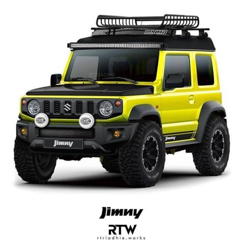 Suzuki Jimny Off Road, Suzuki Jimmy, New Suzuki Jimny, Jimny 4x4, Jimny Sierra, Jimny Suzuki, Auto Vintage, Suzuki Cars, Hamamatsu