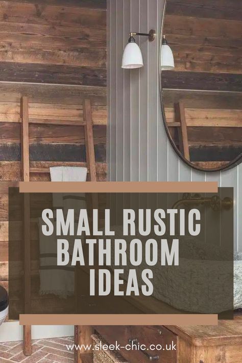 Simple Rustic Interior, Country Farm Bathroom Ideas, Small Bathroom Renovation Ideas Rustic, Rustic Bathroom Diy Ideas, Farmhouse Rustic Bathroom Ideas, Woodsy Bathroom Ideas Rustic, Country Small Bathroom Ideas, Mancave Bathroom Ideas Rustic, Small Rustic Bathroom Ideas Diy