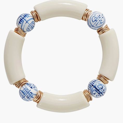 Currently coveting... ask me for the link!💙🤍 #shopwithme #amazonfinds #summerbracelets #braceletstack #blueandwhite #chinoiserie #chicbracelets #stylepicks Tube Bead Bracelet, Bracelets Friendship, Tube Bracelet, Beaded Bangles Bracelets, Beach Bracelet, Beach Bracelets, Summer Bracelets, Bead Bangles, Fine Jewelry Bracelets