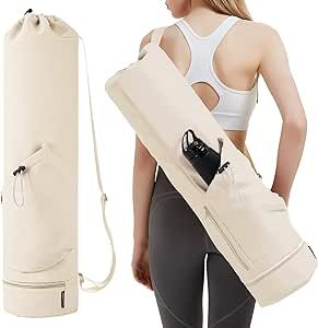 Yoga Mat Carrier, Pilates Training, Yoga Gear, Sports Bags Gym, Yoga Mat Bag, Workout Bags, Mat Bag, Yoga Tank, Yoga Bag