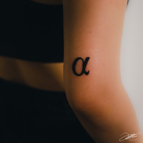 Alpha Symbol Tattoo, Alpha Female Tattoo, Alpha Tattoo, Alpha Aesthetic, Boho Things, Symbol Tattoos, Alpha Female, Female Tattoo, Little Tattoos