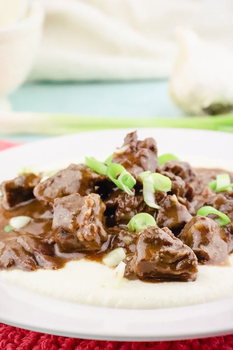 Keto beef tips with gravy and cauliflower puree Keto Beef Tips And Gravy, Keto Beef Tips, Beef Tips With Gravy, Low Carb Instant Pot Recipes, Beef Tips And Gravy, Keto Beef, Stew Meat Recipes, Boiled Egg Diet Plan, Beef Tips